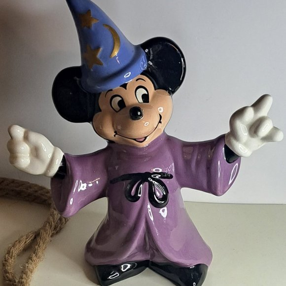 Other - 10" MICKEY MOUSE Sorcerers Apprentice Ceramic Figurine